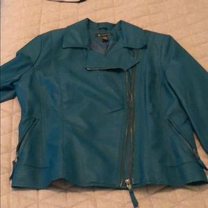 I•N•C faux leather jacket